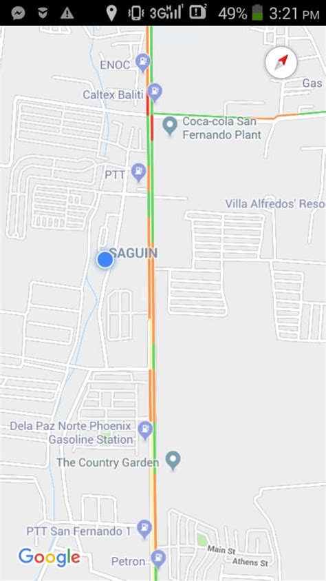 Map of AUB in McArthur Highway, Dolores, San Fernando City, .